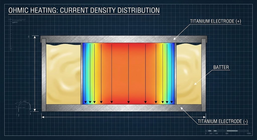 Ohmic Heating Diagram